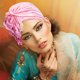 thumbnail image 4 of FESTFENDS Turbante Rosa De Satén Para Mujer Accesorio Cómodo Y Para El Hogar, 4 of 8