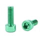 thumbnail image 4 of 4 Unidad Tornillos de Sostenedor de Jau de Portas Aleación Aluminio Bicicleta Verde Macarena Pernos de la jaula de la botella de agua, 4 of 8