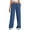 #Blue, variant on TEMOFON Women's Straight Leg Low rise Sweat Pants Wide Leg Sweatpants Drawstring Elastic Low Waist Pants with Pockets