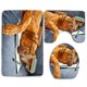 thumbnail image 1 of ABPHQTO Cansado de trabajar Juego de alfombras de baño de 3 piezas Alfombra de baño Alfombra de contorno y tapa de inodoro ABPHQTO Cont-CHAPPLE-28072, 1 of 2