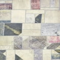 thumbnail image 1 of Ahgly Company Machine Washable Indoor Square Abstract Champagne Beige Area Rugs, 3' Square, 1 of 7