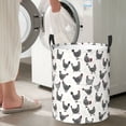 thumbnail image 5 of Bingfone Funny Chicken Waterproof Foldable Laundry Hamper Bucket with Handles for Storage Bin,Clothes Hamper (Small ), 5 of 6