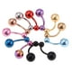 thumbnail image 1 of 12 piezas de joyería cuerpo, , , 14g, barras curvas de material acero inoxidable, 1 of 8
