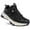 Black, variant on Women's Lightweight Waterproof Hiking Shoes Non-Slip Low Top Outdoor Walking Sneakers