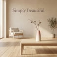 thumbnail image 6 of REGALWOVEN Modern White Ceramic Vase Slim Ribbed Bud Vase for Flowers, Minimalist Decorative Small Vase for Shelf, Vanity Pink 2.4"L x 2.4"W x 5"H, 6 of 6