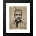 thumbnail image 2 of Akseli Gallen-Kallela 19x24 Black Modern Framed Museum Art Print Titled - Self-Portrait ’Opposite’ (1897), 2 of 5