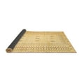 thumbnail image 2 of Ahgly Company Indoor Rectangle Solid Brown Modern Area Rugs, 6' x 9', 2 of 4