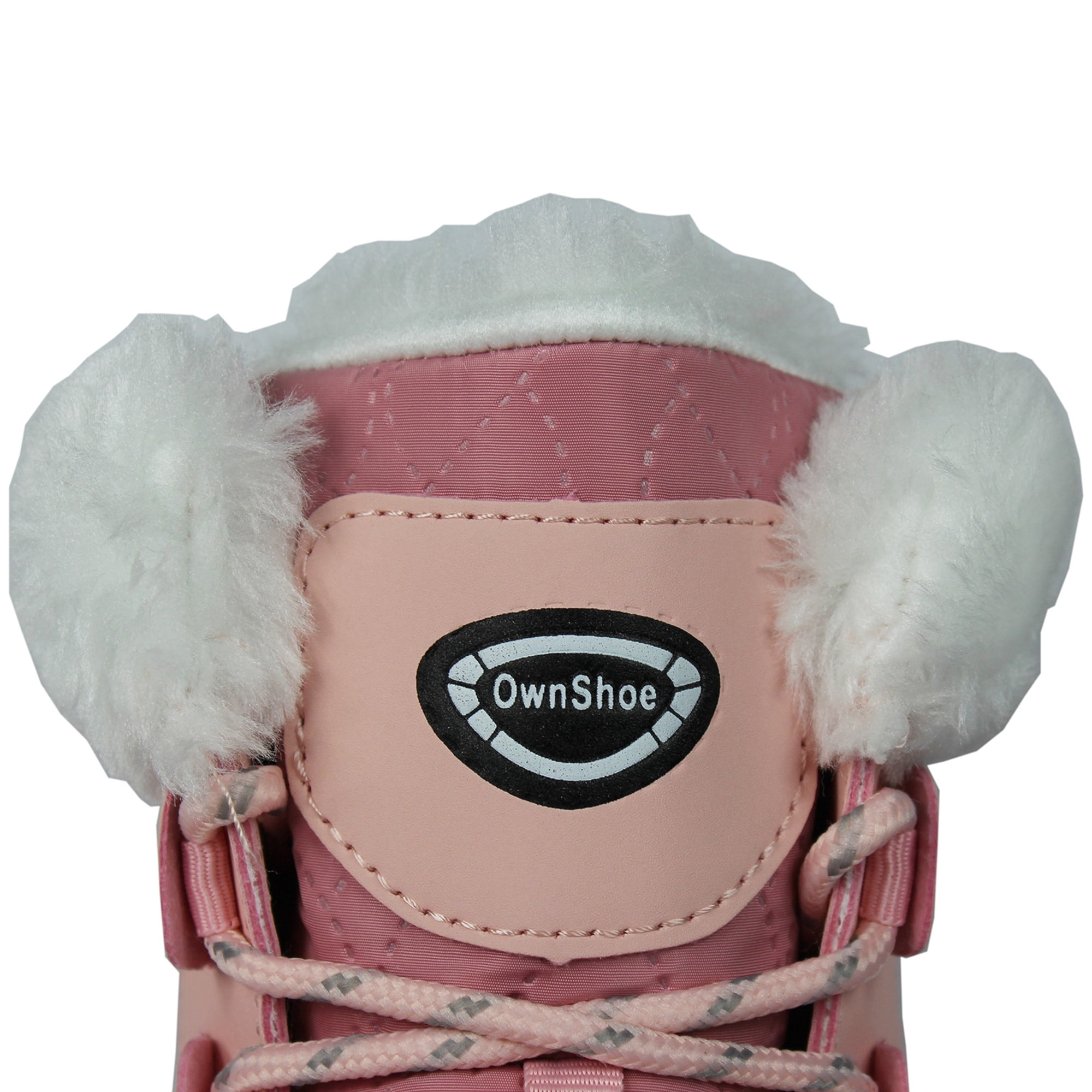 OwnShoe Women's Mid Calf Snow Boots Warm Winter Shoes Outdoor Hiking Boots Gift