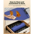 thumbnail image 6 of WELLPEAK Food Warming Mat, Electric Warming Trays for Home Buffet Party Gatherings, Full Surface Silicone Fast Heating Mat for Food with 3 Level Temperature, Auto-Off, Roll Up Food Warmer, 6 of 8