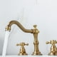 thumbnail image 2 of Instalación de un Juego de Grifo de Lavabo de Sobremesa, Válvula de Control de Agua Caliente y Fría, Manija Mezcladora, Manija del Interruptor del Grifo del Baño A, 2 of 5