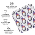 thumbnail image 4 of Lsque Golf balls Pattern 4" Drink Coasters Set of 6, Leather Absorbent Coasters, Table Coaster Set Decorative Coffee Cup Coasters Housewarming Gift,Square, 4 of 7