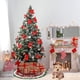 thumbnail image 5 of FloreceBien suministros de decoración de la parte inferior del árbol de Navidad 70 cm lindo patrón falda de árbol de Navidad, 5 of 6