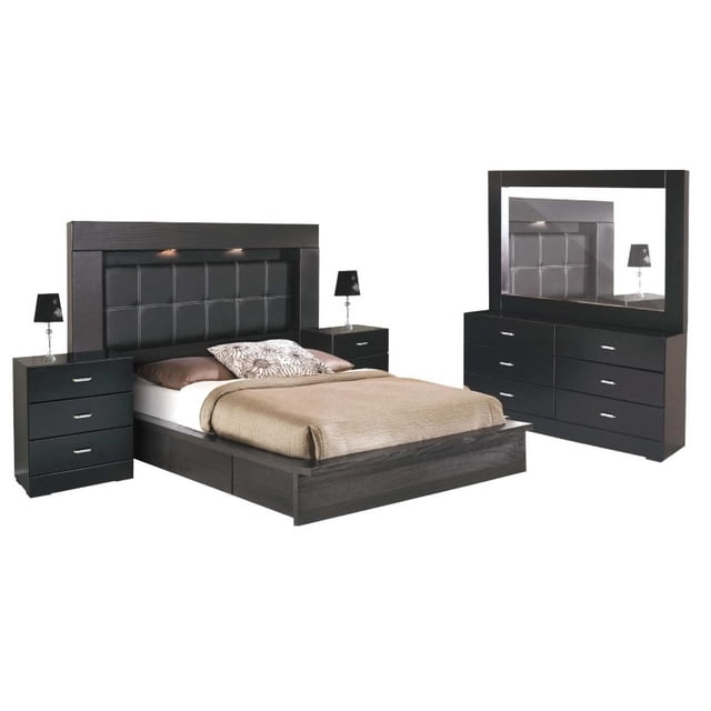 Recamara Kessa Muebles Dakota Café