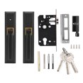 thumbnail image 3 of Cerradura de manija, cerradura de puerta interior silenciosa, cerradura de seguridad para puerta, cerradura de manija de puerta, claridad notable, 3 of 9