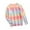516_Pink, variant on Sweaters for Women Ladies Crew Neck Long Sleeve Knit Rainbow Sweater Fashion Loose Tops Womens Fall Sweaters Pink