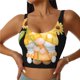 thumbnail image 1 of Balery Sunflower Gnomes 3 Sujetadores deportivos con espalda cruzada para mujer, acolchados, sin costuras, de alto impacto, ideales para yoga, gimnasio, entrenamiento y fitness.-Medium, 1 of 8