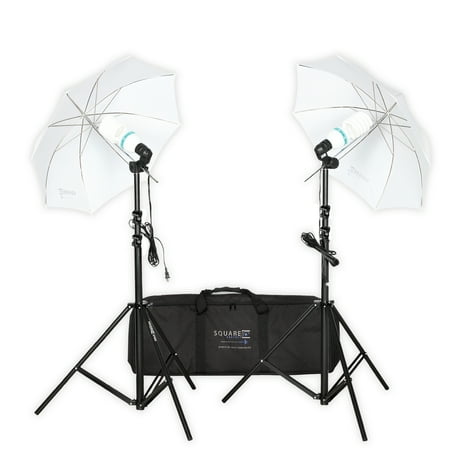 Premium Photo Studio - Square Perfect Professional Quality Premium Photo Studio Lighting Umbrella Stand Full Spectrum Lights