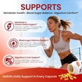 thumbnail image 3 of VEV Berberine Capsules, Vegan & Non-GMO Supplement for Metabolism & Blood Sugar Support, 120 Count, 3 of 5