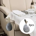 thumbnail image 1 of Perchas de peso de mesa de servicio pesado con colgante de piedra de peso de Clip para cena de boda 4 piezas perfecl Colgador de pesas para mantel, 1 of 8