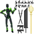 thumbnail image 1 of Mobile Doll Set, 3D Printed Titan Robot Mobile Doll, Posable Mobile Doll, Suitable For Collectors, Desktop Decoration, 1 of 7