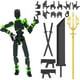 thumbnail image 1 of Toy Mobile Doll Set, 3D Printed Titan Robot Mobile Doll, Posable Mobile Doll, Suitable For Collectors, Desktop Decoration, 1 of 7