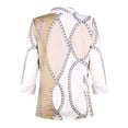 thumbnail image 3 of Uhndy Women's Plus Size Button Down Plaid Tops Casual Loose Long Sleeve Shirts Plaid Shirt Womens Khaki(Type B) XL, 3 of 5