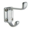 thumbnail image 2 of Baldwin 0781 Estate Double Robe Hook - Nickel, 2 of 4
