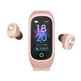 thumbnail image 2 of Smart Watch Heartrate Presión arterial Pulsera inteligente Auricular Bluetooth Reloj deportivo, rosa sweethay EL001437-03B, 2 of 2