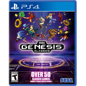 Sega Genesis Classics, Sega, PlayStation 4, 010086632309