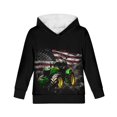 thumbnail image 5 of DISNIMO Boys Tractor Hoodie American Flag Hoodies for Boys 8-10 Boys Hoodies Pullover Graphic Hoodie Boys Fall Hoodie Long Sleeve Girls Streetwear Hoodie Children Hoodie with Pockets Kids, 5 of 7