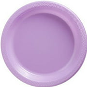 Dessert Plastic Plates 20 ct (Multiple Colors Available) (Lavander)