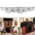 thumbnail image 1 of Halloween Partie Prop Toile d'Araignée Cheminée Couverture Nappe Décor à la Maison,, 1 of 5