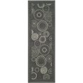 thumbnail image 3 of Safavieh Courtyard Black Indoor Outdoor Rug - Runner 2'4" x 12', 3 of 4
