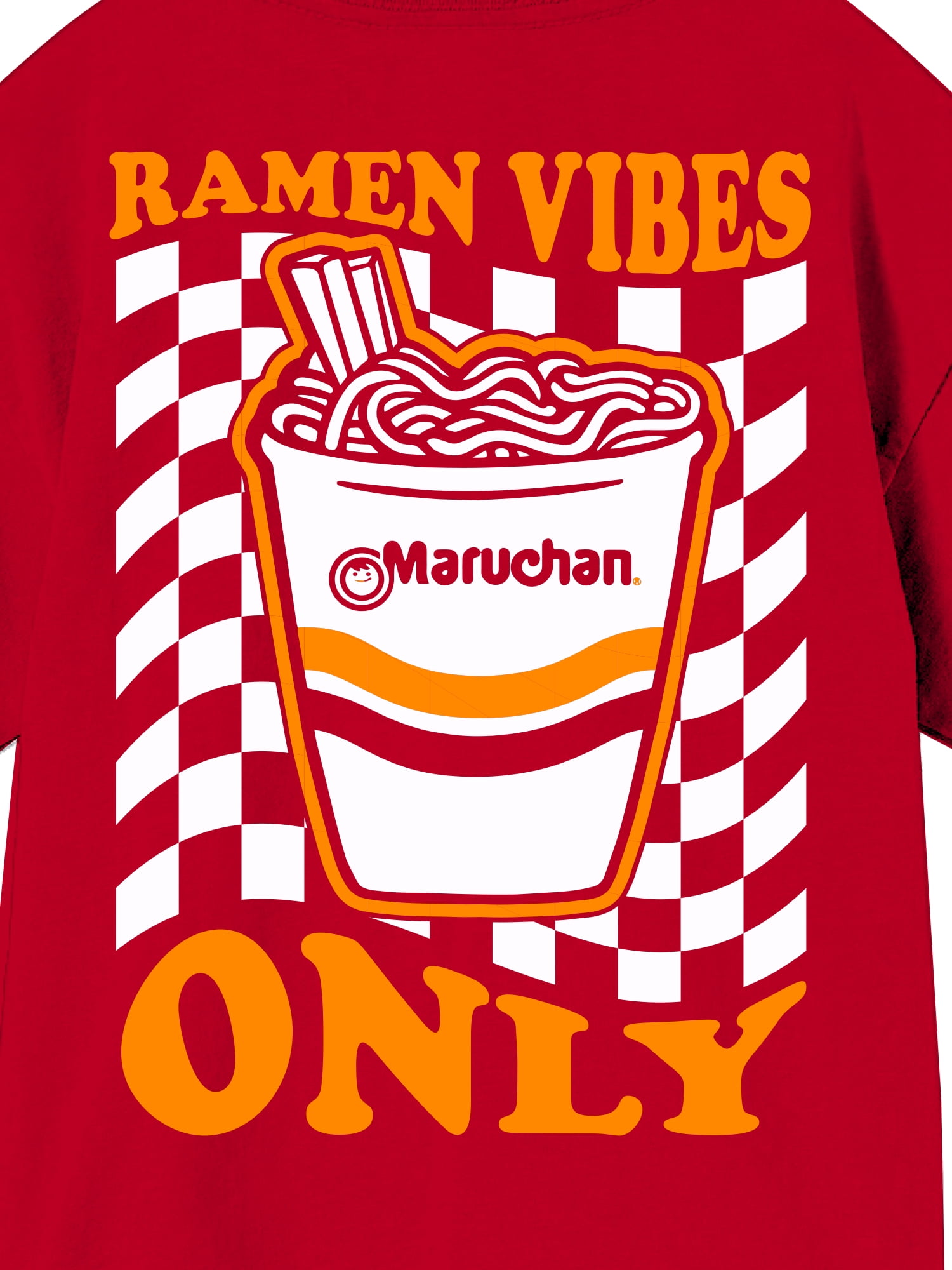 Maruchan, Boys' Elevated Front and Back Graphic T-Shirt, Ramen Vibes, Sizes 4-18