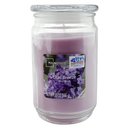 Mainstays 20 oz Candle, Lilac Breeze - Walmart.com