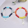 thumbnail image 2 of K-KED Fashion Elastic Beads Bracelet Heart Magnetic Couple Lover Bangles Delicate Jewelry -Guitar, 2 of 9