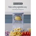 thumbnail image 3 of Manual Vegetable Chopper and Dicer, Multi-Function Kitchen Slicer with Stainless Steel Blades, Press-Down Food Cutter for Potato, Tomato, Onion (Press Vegetable Cutter (2-Blade Set)), 3 of 7