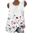 thumbnail image 4 of Tops sin mangas de gasa para mujer, Tops de tubo para verano, blusas casuales sexys para vacaciones Pompotops  lopia992131, 4 of 5
