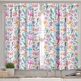 thumbnail image 2 of Ambesonne Birthday Valance & Curtain, Doodle, 55"x36", Multicolor, 2 of 6