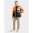 thumbnail image 2 of Bass Creek Outfitters Men's Class 3 Hi Vis Bonded Rain Jacket with Reflective Taping, Sizes M-2XL, 2 of 4