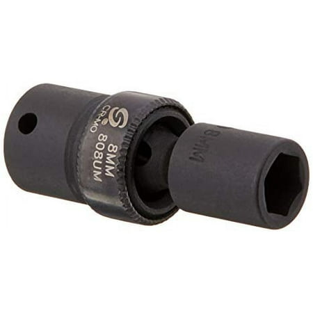 UPC: 0613364158081 | Sunex Tools 808UM – 1/4 Drive 8MM Universal Impact Socket