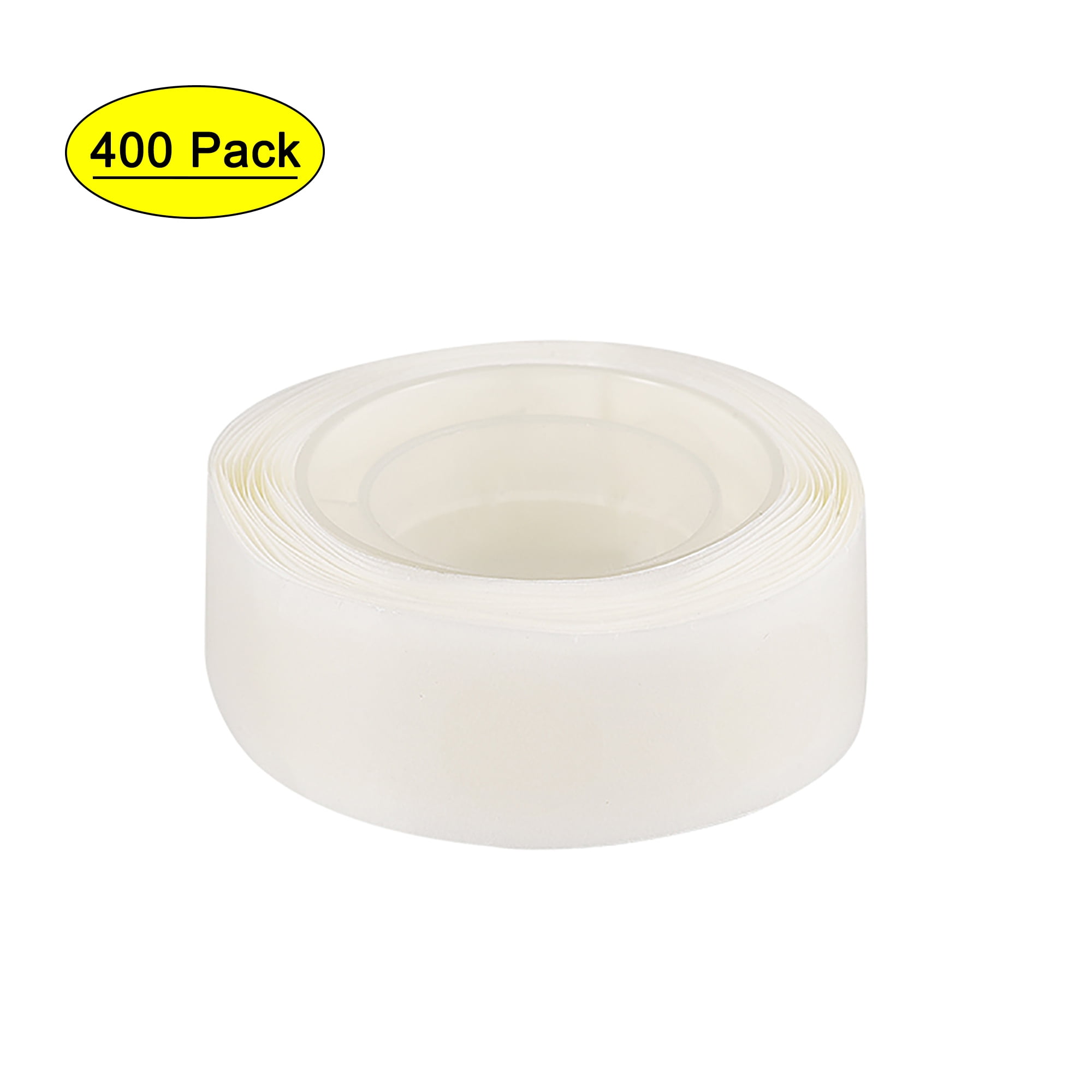 Unique Bargains Glue Point 0.47', Double Sided Removable Adhesive Balloon Tape for Crafts Acrylic 100 Dots 4 Roll