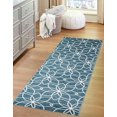 thumbnail image 1 of ECARPET Washable Floral Area Rug & Runner for Bedroom, Living Room, Kids Room, Hallway, 1 of 9