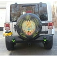 thumbnail image 4 of Tire Cover Central Tribal Turtle Spare Tire Cover Black Vinyl 30x9.50x15, 4 of 5
