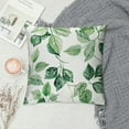 thumbnail image 2 of FUMJ Sage Green Leaf Throw Pillow Covers Spring Summer Watercolor Eucalyptus Leaves Pillows Cover Floral Pillow Case Decorative Cushion Cover for Outdoor Home Couch Bed Sofa Decor, 2 of 5