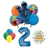 Cookie Monsters Sesame Street 2nd Birthday party supplies