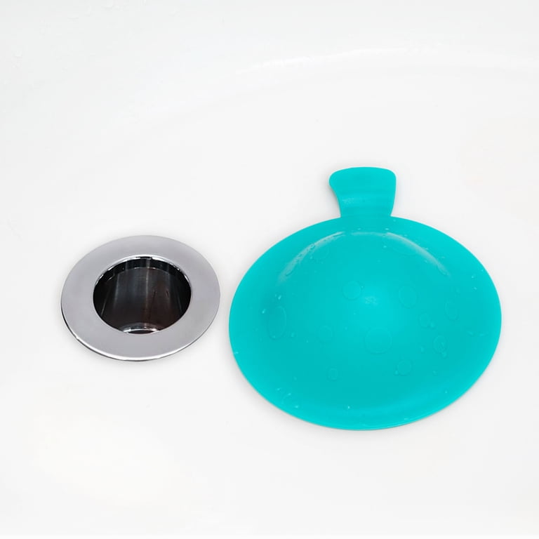 TubShroom Aqua Universal Drain Stopper, Blue photo 8