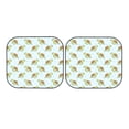 thumbnail image 7 of Daiia Cartoon Sea Turtle 2PCS Car Windshield Sun Shade, Foldable Sun Shield for Car Front Window, Auto Sun Blocker Visor Protector Universal for Truck SUV Pickup-Large, 7 of 7