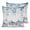 White Navy Blue, variant on Pillow Covers 20x20 Set of 2, Blue Pumpkin Fall Throw Pillow Covers Decorative Couch Cushion Cover, Thanksgiving Eucalyptus Leaves Weeping Microfiber Soft Pillowcases for Bedroom Living Room Sofa