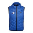 thumbnail image 1 of Penkiiy Veste Chauffante Gilet Chauffant pour Enfants Garçons Filles Vestes Cadeau d'Anniversaire, Charge USB Vestes pour Enfants [Pile Non Incluse] Bleu Liquidation pour 8-9 Ans, 1 of 7